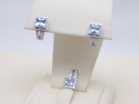 Лот: 12255562. Фото: 2. КОМПЛЕКТ: ЗОЛОТЫЕ СЕРЬГИ И КУЛОН... Ювелирные изделия, бижутерия, часы