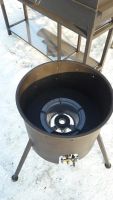 Лот: 10712313. Фото: 4. Мангал с с вытяжным зонтом, печь...