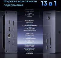 Лот: 25415680. Фото: 3. Расширитель портов UGREEN U710... Компьютеры, оргтехника, канцтовары