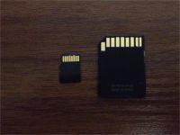 Лот: 8875169. Фото: 2. Карта памяти microSD 2GB + адаптер... Носители информации