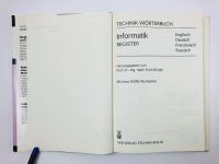 Лот: 23277684. Фото: 2. Technik-Worterbuch Informatik... Литература, книги