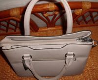 Лот: 25883716. Фото: 5. Сумка бежевая искусственная кожа...