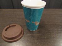 Лот: 10702090. Фото: 4. Термостакан керамический с силиконовой... Красноярск