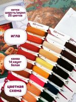 Лот: 25013207. Фото: 4. Набор для вышивания "RIOLIS...