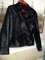 Лот: 542534. Фото: 2. Куртка кожаная чёрная женская. Женская одежда