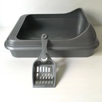 Лот: 11579887. Фото: 3. Кошачий туалет большой 44х34х7... Растения и животные