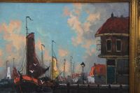 Лот: 17233815. Фото: 3. Парусные лодки. Морской пейзаж... Коллекционирование, моделизм