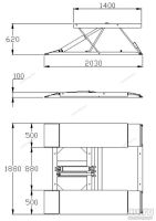 Лот: 13714476. Фото: 2. Подъемник ножничный для шиномонтажа... Инструмент