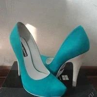 Лот: 10827410. Фото: 2. Шикарные лазурные туфли Paolo... Женская обувь