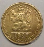 Лот: 1447332. Фото: 2. Чехословакия. 20 геллер 1987г... Монеты