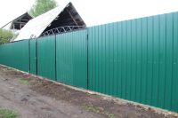 Лот: 6981152. Фото: 5. Ворота из профлиста, проём 4 метра