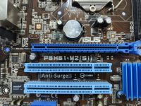 Лот: 25623237. Фото: 2. Мат. плата ASUS P8H61-M2/SI /LGA1155... Комплектующие