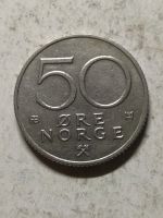 Лот: 16497332. Фото: 2. Норвегия 50 эре, 1980 Отметка... Монеты