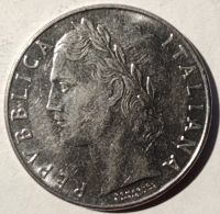 Лот: 7008602. Фото: 2. 100 лир 1977 год. Италия. Монеты