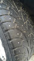 Лот: 6177663. Фото: 3. Диски + резина Hankook Winter... Авто, мото, водный транспорт