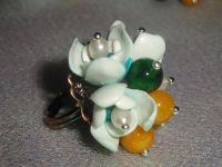 Лот: 1698881. Фото: 2. Изделия из полимерной глины,кольцо... Ювелирные изделия, бижутерия, часы