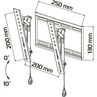 Лот: 1639312. Фото: 2. кронштейн для led/lcd тв 17"-37... Аксессуары