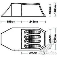 Лот: 7965808. Фото: 2. Палатка Campack Tent Field Explorer... Туризм