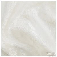 Лот: 15902771. Фото: 3. Тюль, 2 шт., белый с оттенком... Домашний быт