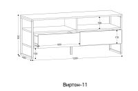 Лот: 24700103. Фото: 7. Тумба под ТВ ИВАРУ Виртон