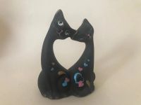 Лот: 15569522. Фото: 3. Сувенир "Коты" сердце, шамот Керамика. Сувениры, подарки