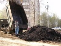 Лот: 3778342. Фото: 4. Чернозём. Доставка.