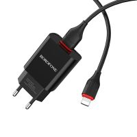 Лот: 22150856. Фото: 2. СЗУ BOROFONE BA-20A 1*USB+Lighting... Аксессуары