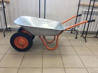 Лот: 9728078. Фото: 2. Тачка садовая 80л. 130 кг. Всего... Садовый инструмент и инвентарь