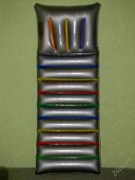 Лот: 84375. Фото: 2. Надувной матрас для пляжа и кемпинга. Спортивные товары