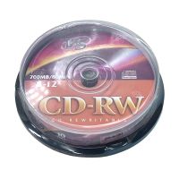 Лот: 25800029. Фото: 2. VS CD-RW 4-12x80 min (CAKE 10). Бытовая техника