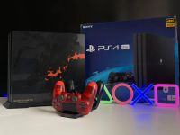 Лот: 25393356. Фото: 2. PS 4 pro 1 tb 9.0 + 2 геймпада. Игровые приставки, консоли, видеоигры