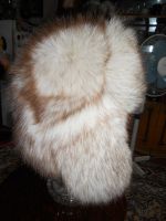 Лот: 25884341. Фото: 2. Шапка ушанка из меха песца, р-р... Мужская одежда