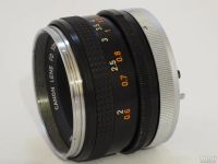 Лот: 9375522. Фото: 2. Сanon FD 50mm/f1,8 "сhrome nose... Фото, видеокамеры, оптика