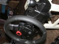 Лот: 4270847. Фото: 2. игровой руль logitech driving... Игровые приставки, консоли, видеоигры