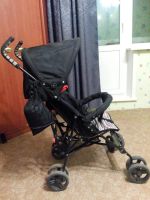 Лот: 9181882. Фото: 3. Коляска-трость Rich Toys черная. Дети растут