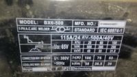 Лот: 11809060. Фото: 3. av Сварочный аппарат Etalon BX6-500... Строительство и ремонт