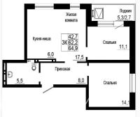 Лот: 21558544. Фото: 12. Продажа Квартира Красноярск, Петра...