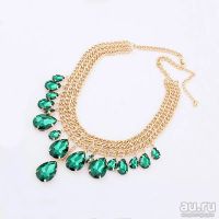 Лот: 8215464. Фото: 2. колье, ожерелье красивое с яркими... Ювелирные изделия, бижутерия, часы