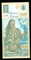 Лот: 12739513. Фото: 3. о.Питкэрн 100 долларов 2017 ПРЕСС... Коллекционирование, моделизм