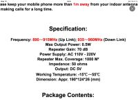 Лот: 3357066. Фото: 2. GSM (усилитель GSM сигнала) 900MHz... Радиодетали  (электронные компоненты)
