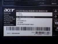 Лот: 5039844. Фото: 2. Монитор ASER V173A. Мониторы, проекторы