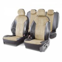 Лот: 14588614. Фото: 2. DIN-1505GK BK/BE Авточехлы из... Оснащение, оборудование, аксессуары