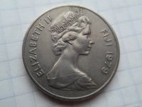 Лот: 17858934. Фото: 2. Фиджи 20 центов 1979. Монеты