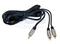 Лот: 7863205. Фото: 2. Шнур 3.5 Stereo Plug - 2RCA plug... Аксессуары