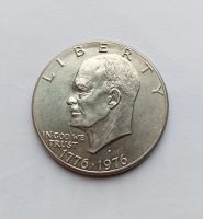 Лот: 25056107. Фото: 2. США. 1 доллар 1976 Колокол. Монеты
