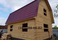 Лот: 10491591. Фото: 4. Дом 8х6 с мансардой4х8 из бруса... Красноярск