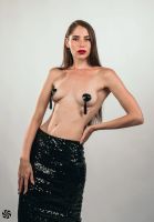 Лот: 24253302. Фото: 3. Пэстисы Burlesque Gipsy Black... Красота и здоровье
