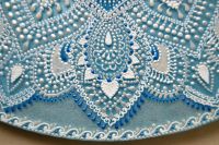 Лот: 8695904. Фото: 3. Часы настенные "Зимние кружева... Домашний быт