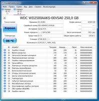 Лот: 24843566. Фото: 2. HDD 250gb Sata (3.5" жесткий диск... Комплектующие