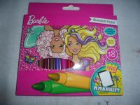 Лот: 18837260. Фото: 3. Фломастеры 18 цв. Barbie. Дети растут